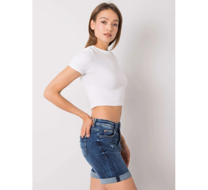 Šortky model 15410748 modré - FPrice Šortky model 15410748 modré - FPrice