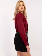 Košeľa DHJ KS 9213 1.77P bordová Košeľa DHJ KS 9213 1.77P bordová