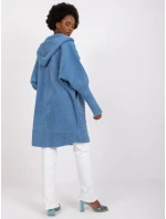 Dámsky kabát MBM PL 1518.95P tmavo modrý