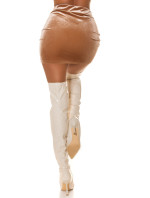 Sexy Koucla Party velvet look Miniskirt