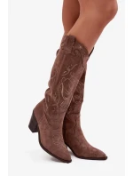 Topánky na podpätku model 223006 Krok vo veľkom štýle