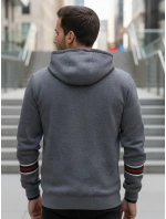 Pánska sivá mikina FashionStreet BX5946