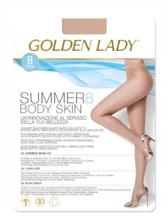 Dámske pančuchové nohavice Golden Lady Summer Body Skin 8 deň 5-XL