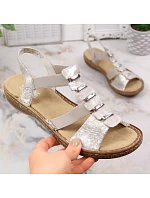 Dámske pohodlné sandále Rieker 62850-90 Dámske pohodlné sandále Rieker 62850-90