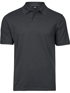 TJ Piqué polo z těžké bavlny 18. dark grey model 22497325 - Tee Jays