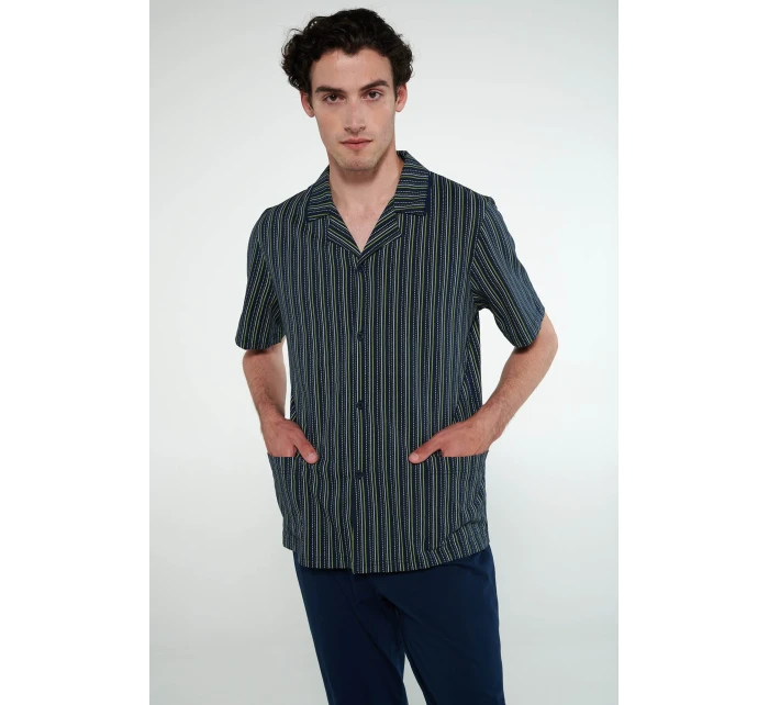 Pyžamo s dlouhými kalhotami model 19698547 - Vamp