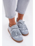 Dámské tenisky s třásněmi modré Dorivelle