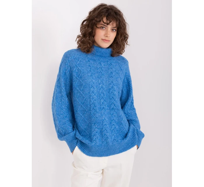Sweter AT SW  niebieski model 19011768 - FPrice