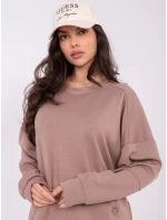 Bluza RV BL model 21807970 ciemny bezowy - FPrice Bluza RV BL model 21807970 ciemny bezowy - FPrice