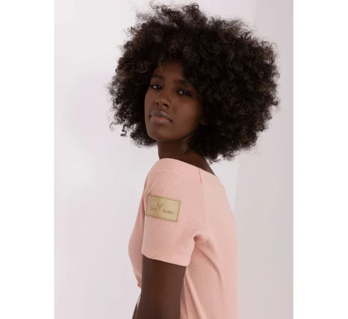 Bluzka TW BZ model 18730005 jasny różowy - FPrice Bluzka TW BZ model 18730005 jasny różowy - FPrice