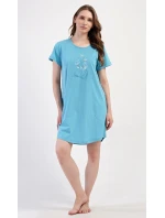 Dámské domácí šaty s krátkým rukávem model 21248990 - Vienetta