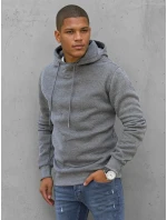 Pánská mikina s kapucí tmavě šedá Dstreet model 21966684 - FashionStreet