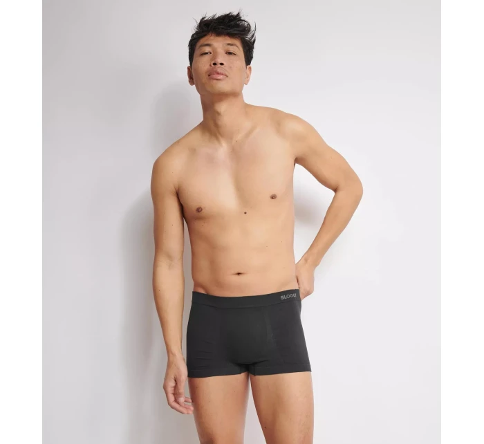Pánske boxerky GO Smooth Hipster 2P - BLACK - black 0004 - SLOGGI Pánske boxerky GO Smooth Hipster 2P - BLACK - black 0004 - SLOGGI