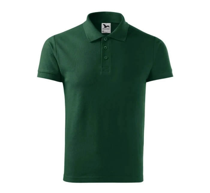 Tmavo zelené polo tričko Malfini Cotton Heavy M MLI-215D3 Tmavo zelené polo tričko Malfini Cotton Heavy M MLI-215D3