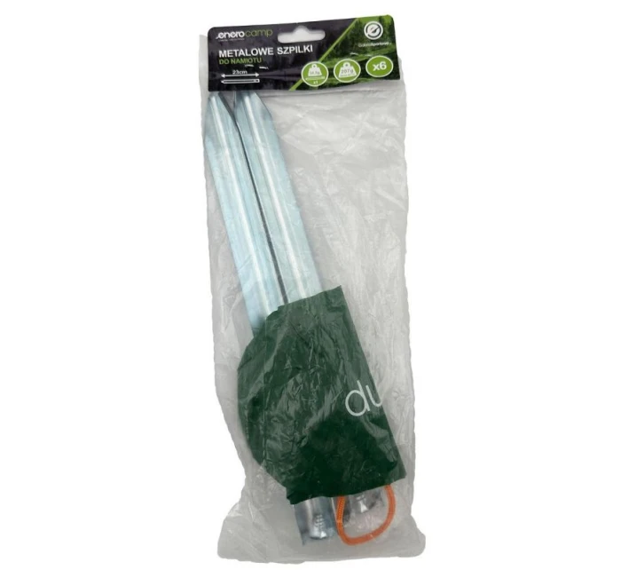 STANOVÉ KOLÍKY 23CM 6KS KOVOVÉ STANOVÉ KOLÍKY 23CM 6KS KOVOVÉ