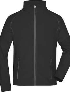 JN 597 Pánská fleecová bunda black/carbon model 22487293 - Daiber