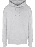 Pure Waste HDUB Unisex mikina s kapucňou 74.HDUB šedá melírovaná Pure Waste HDUB Unisex mikina s kapucňou 74.HDUB šedá melírovaná