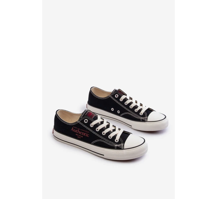 Pánské tenisky Big Star model 21653654 Černé - Big Star Shoes Pánské tenisky Big Star model 21653654 Černé - Big Star Shoes