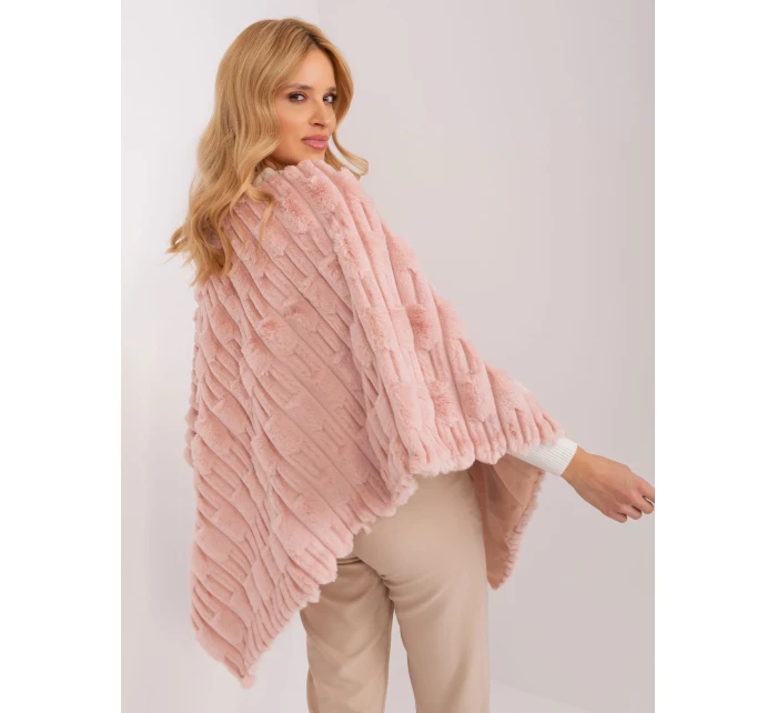 Poncho AT PN 2347.68 svetlo ružová