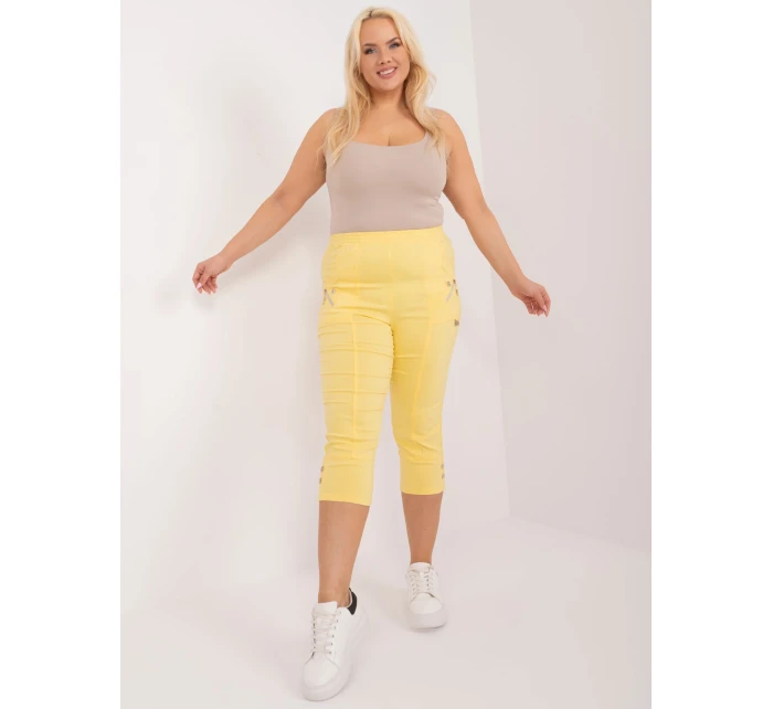 Spodnie AT SP model 19658773 jasny żółty - FPrice