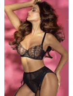 Podväzkový pás V-10792 čierny - Axami