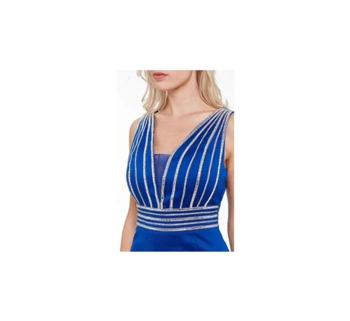 Dámske večerné dlhé šaty DR1755 - Gemini Dámske večerné dlhé šaty DR1755 - Gemini