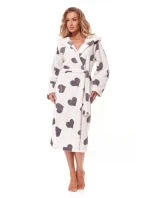 Dlouhý dámský župan model 18829036 Futura SXL - L&L Dlouhý dámský župan model 18829036 Futura SXL - L&L