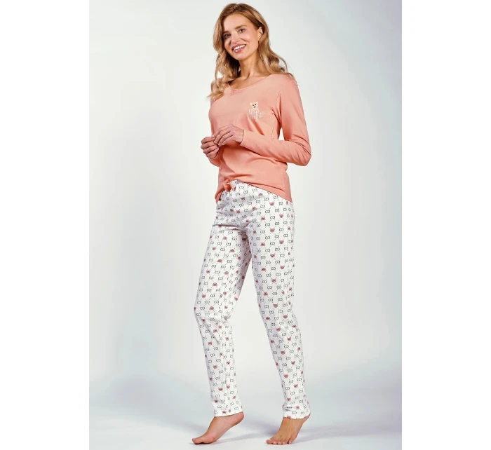 Dámské pyžamo Polly model 20255003 dł/r SXL Z25 - Taro