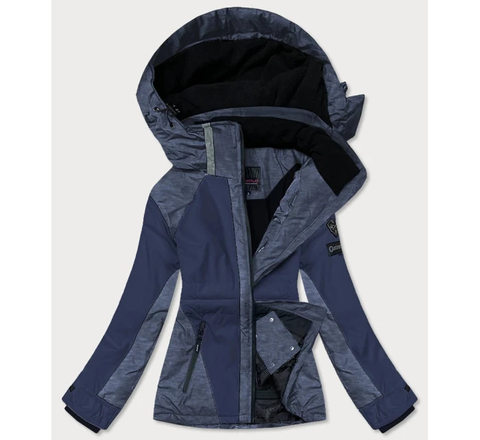 Dámska zimná lyžiarska bunda Dark Blue/Melange (b2356)