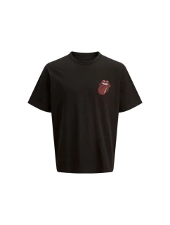 Jack&Jones Rolling Stones tričko JPRBLUSTONES SS TEE 12284292 BLACK