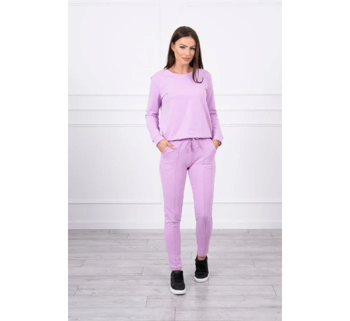 Fialová tepláková súprava