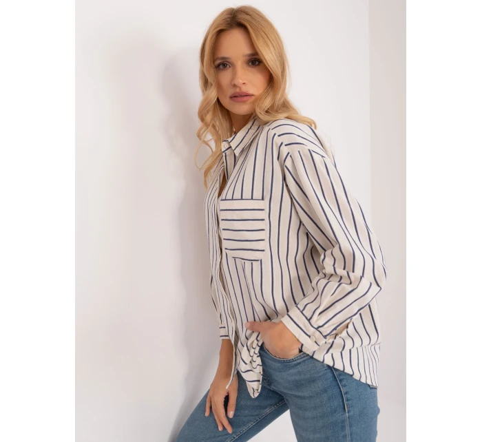 Košeľa BP KS 1148.12 tmavomodrá