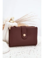 Dámska peňaženka z ekokože Ilissea - čokoládová