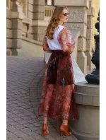 Dlhá sukňa model 145582 Makadamia