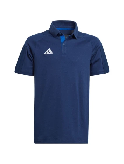 Detské bavlnené tričko adidas Tiro 23 Competition tmavomodré HK8053