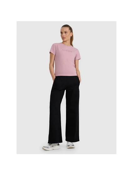 Dámské tepláky s širokými nohavicemi model 22308097 - 4F Dámské tepláky s širokými nohavicemi model 22308097 - 4F
