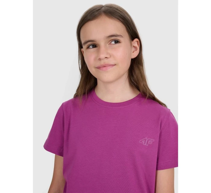 Dětské hladké tričko  model 21756887 - 4F