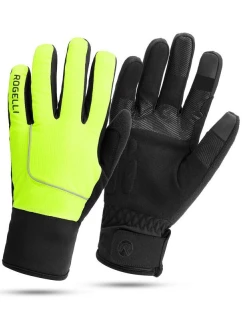 Zimné rukavice Rogelli ESSENTIAL fluor 2XL