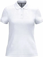 K 242 Dámské piqué polo model 22506797 white - Kariban