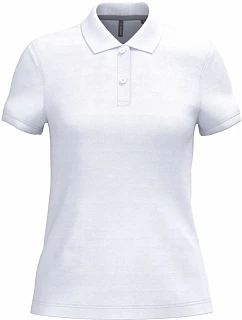 K 242 Dámské piqué polo model 22506797 white - Kariban