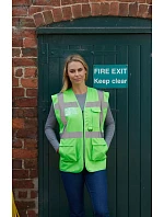 Yoko HVW 801 Hi-Vis multifunkčná vesta 79.W801 kráľovská modrá Yoko HVW 801 Hi-Vis multifunkčná vesta 79.W801 kráľovská modrá