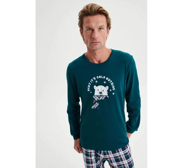 Pyžamo s dlouhým rukávem model 18936466 - Vamp Pyžamo s dlouhým rukávem model 18936466 - Vamp