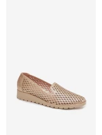 Dámské síťované polobotky Zlaté model 22027646 - Boto