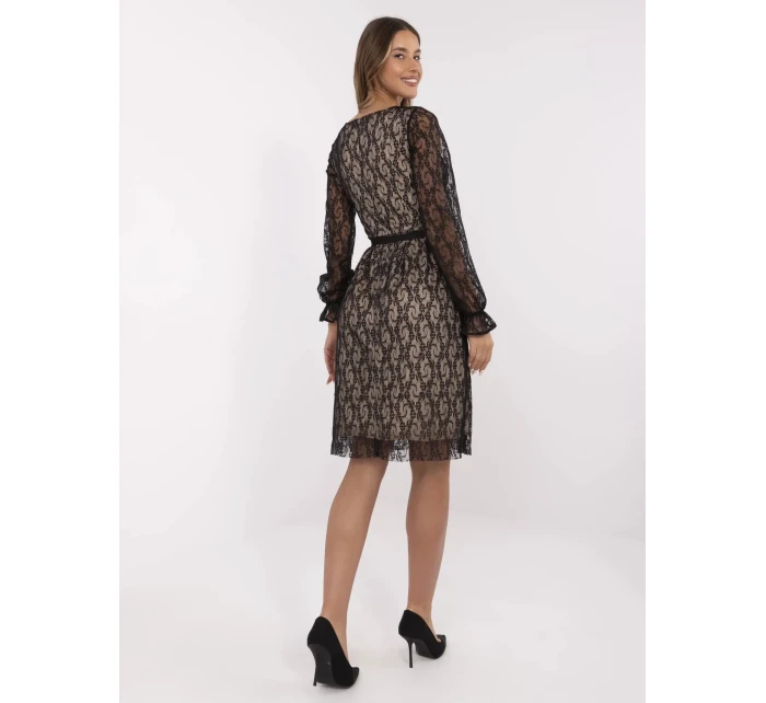 Šaty LK SK model 20975948 černé - FPrice Šaty LK SK model 20975948 černé - FPrice