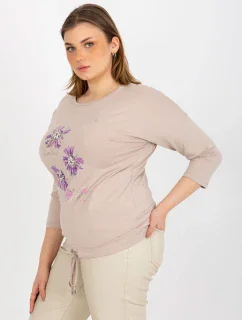 Dámská halenka RV BZ model 18025647 béžová - FPrice