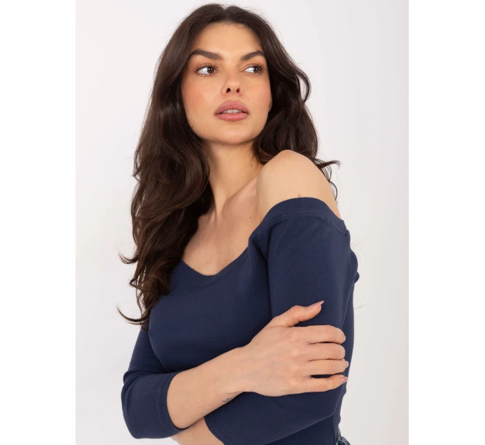 Blúzka WT BZ A1087.65 tmavomodrá