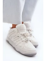 Dámske tenisky z ekokože biele Berilla Dámske tenisky z ekokože biele Berilla