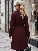 damski z paskiem bordowy model 22371801 - FashionStreet damski z paskiem bordowy model 22371801 - FashionStreet