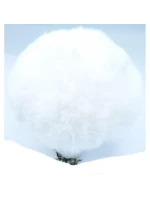 Ozdobný kolík 8x12 cm biely Ozdobný kolík 8x12 cm biely