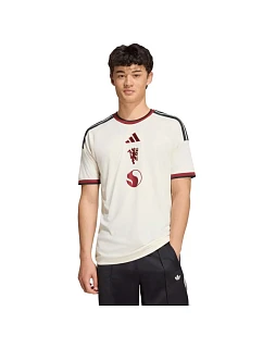 Pánske tričko adidas Manchester United 26/27 Third Jersey, béžové, KA6876